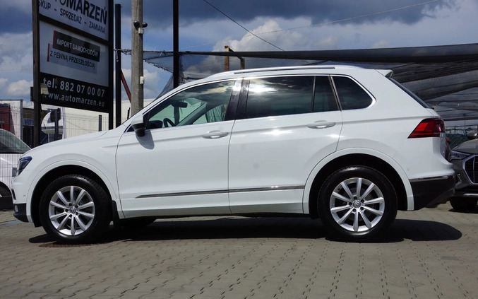 Volkswagen Tiguan cena 89700 przebieg: 193170, rok produkcji 2017 z Lipno małe 562